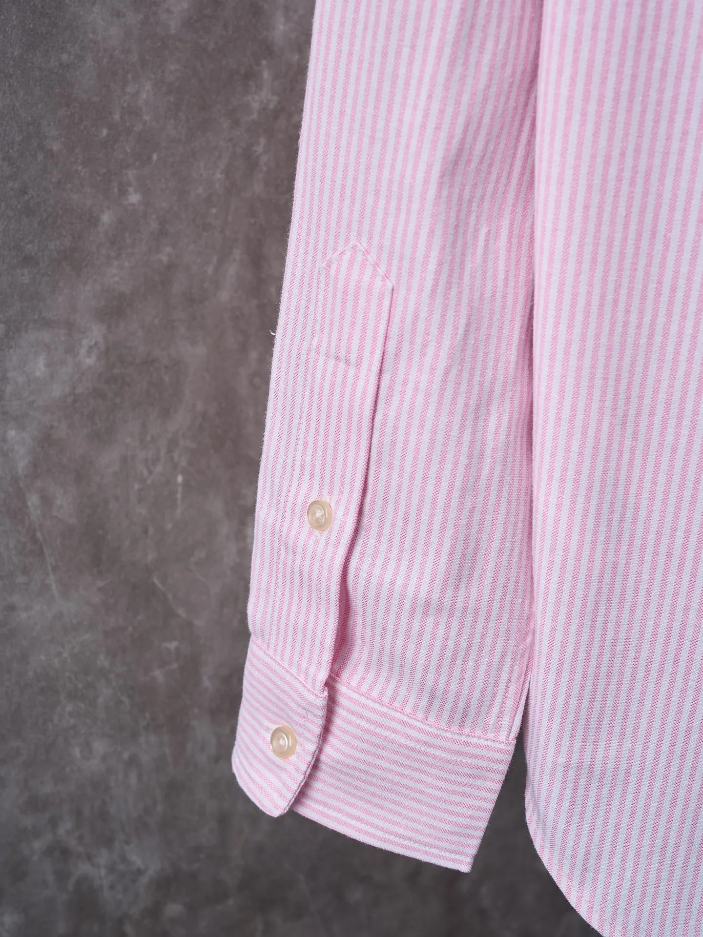 P340 Actual hanging auction】Ralph Lauren/Ralph Lauren couples must-have vertical striped pony embroidered cotton long-sleeved shirt [Ready stock] XS S M L XL